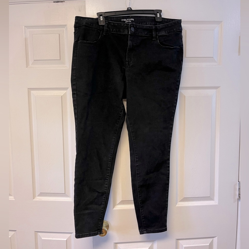 Maurices womens black jeans